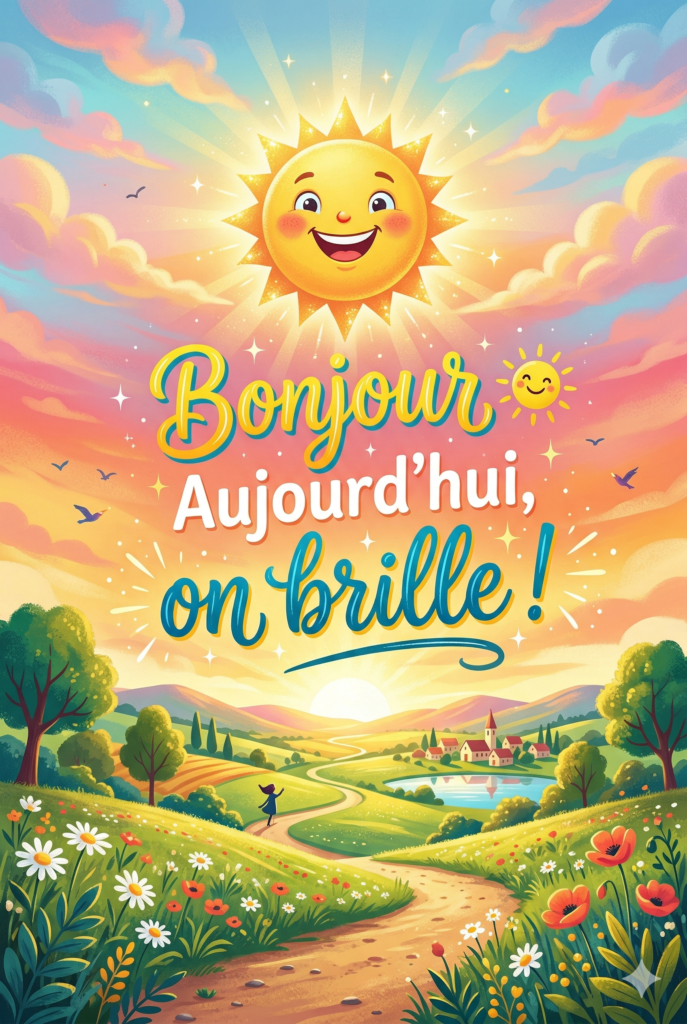 message bonne journée