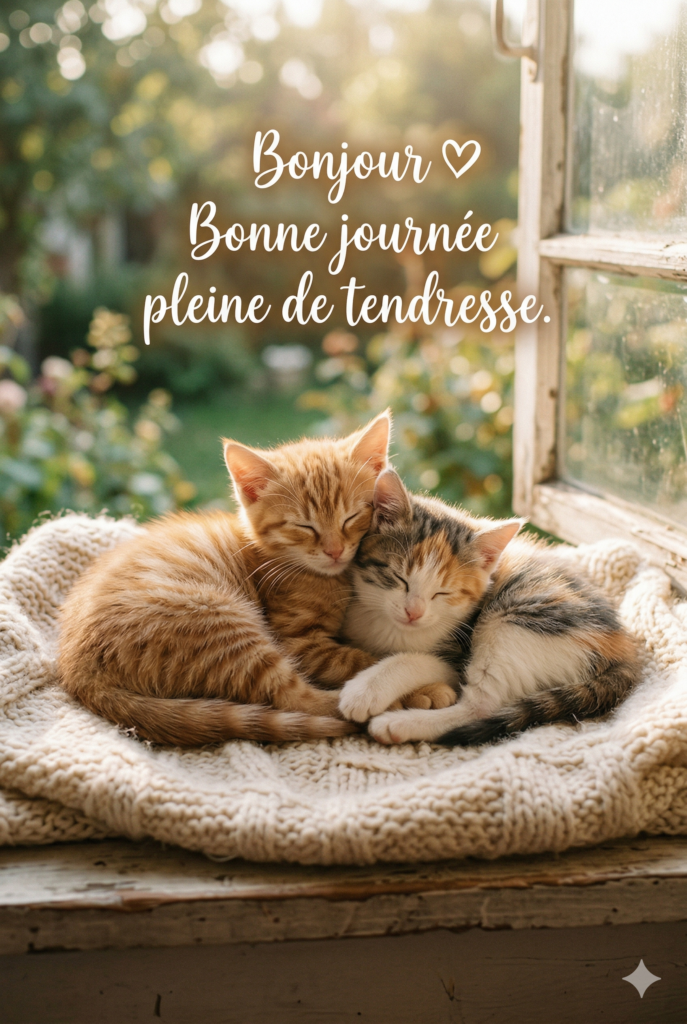 Message bonne journée romantique 