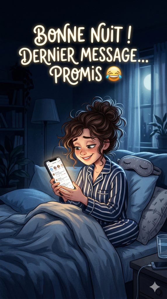 Bonne nuit message