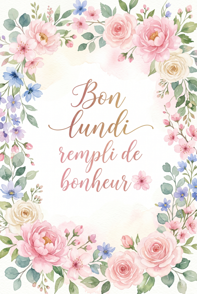 image bonne semaine