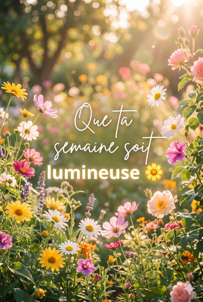 image bonne semaine