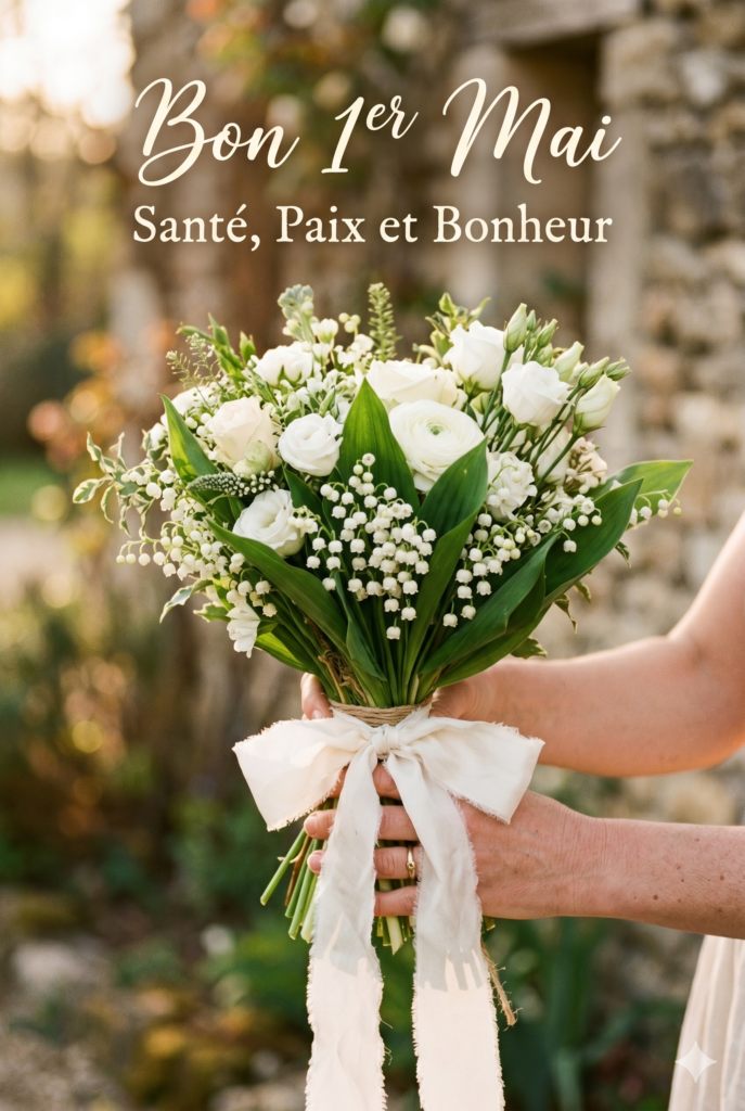 brin de muguet porte-bonheur