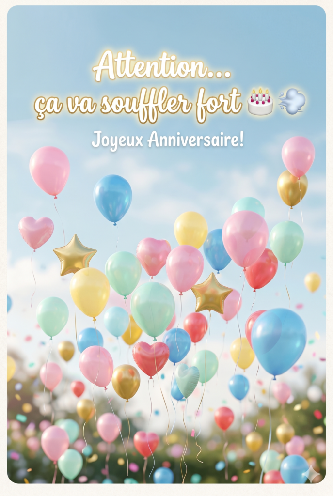 carte anniversaire animée