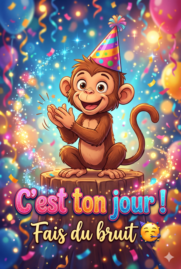 carte anniversaire animée
